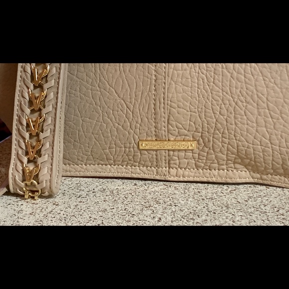 Vince Camuto Tan Leather Wristlet/Shoulder Bag - Picture 6 of 8